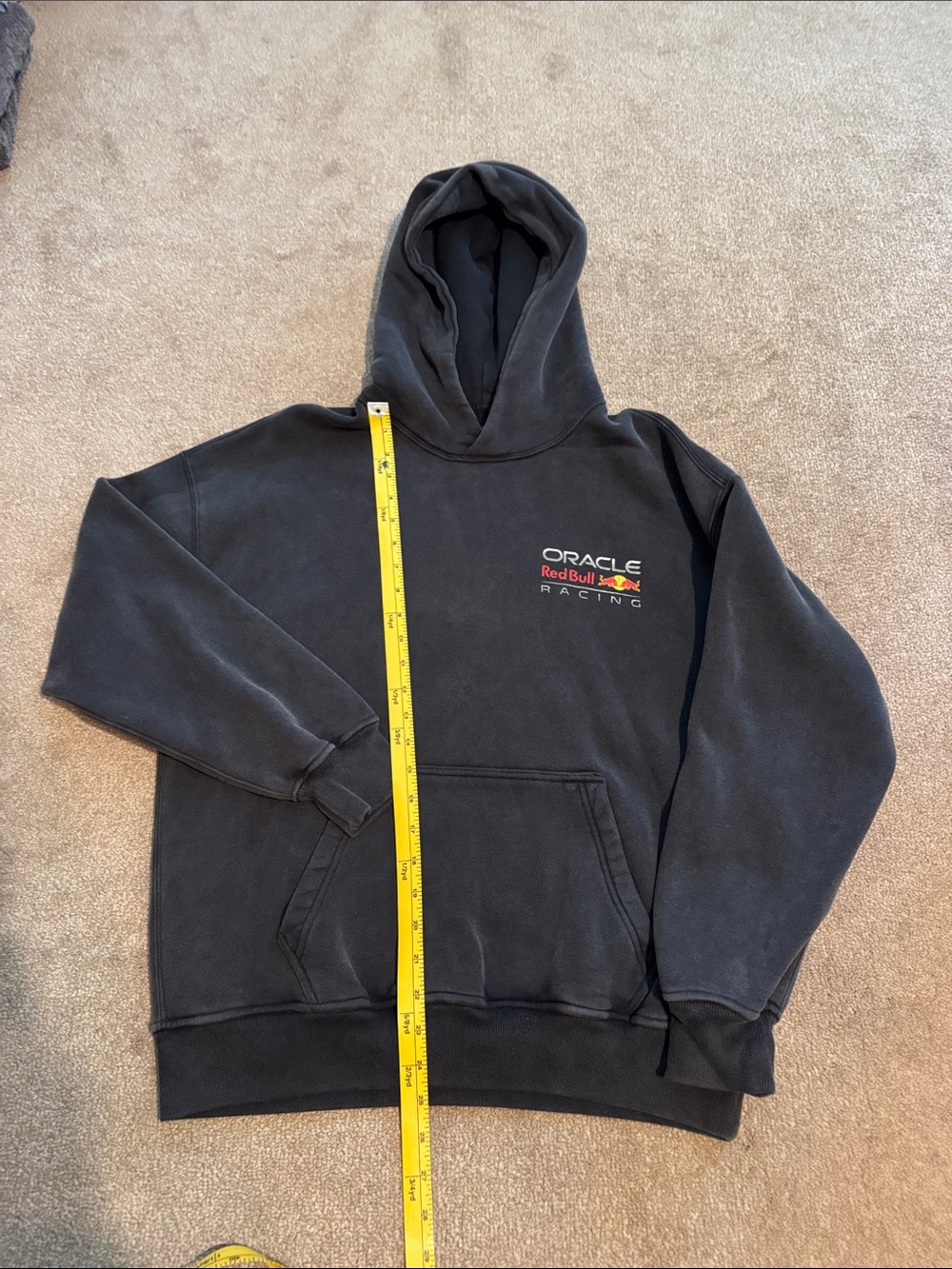 Abercrombie & Fitch men’s Black Hoodie with Racing Logo